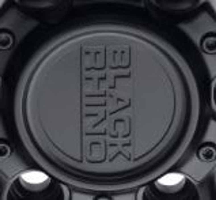 Black Rhino Satin Black Wheel Center Cap | Fits Asagai/ Pinnacle Series Wheels | Bolt-On Installation