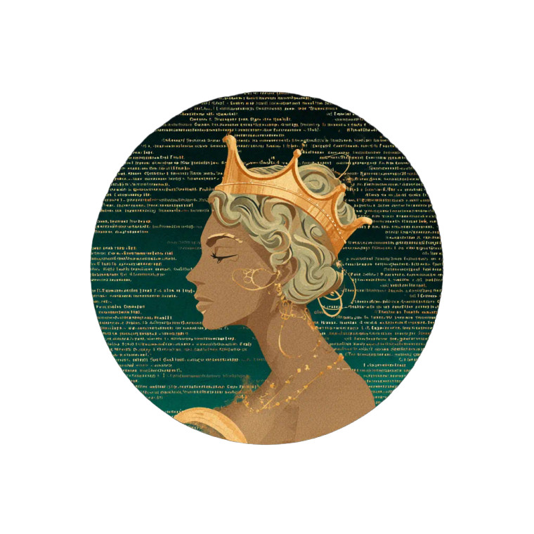 Empress Avatar Vinyl Car Decal Sticker – Waterproof & UV-Resistant 