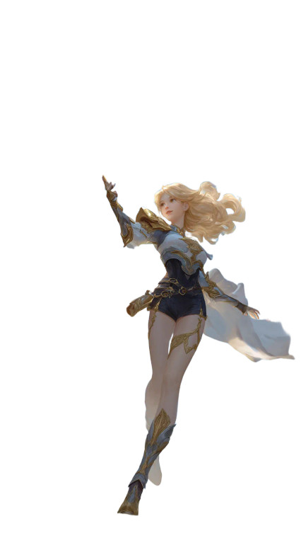 Fantasy Mage Knight Vinyl Car Decal Sticker – Waterproof & UV-Resistant 