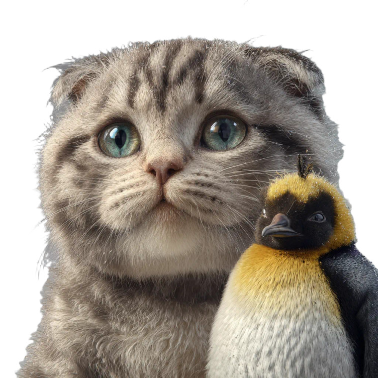 Fantastical Hybrid Creature V3 Vinyl Car Decal Sticker – Waterproof & UV-Resistant 