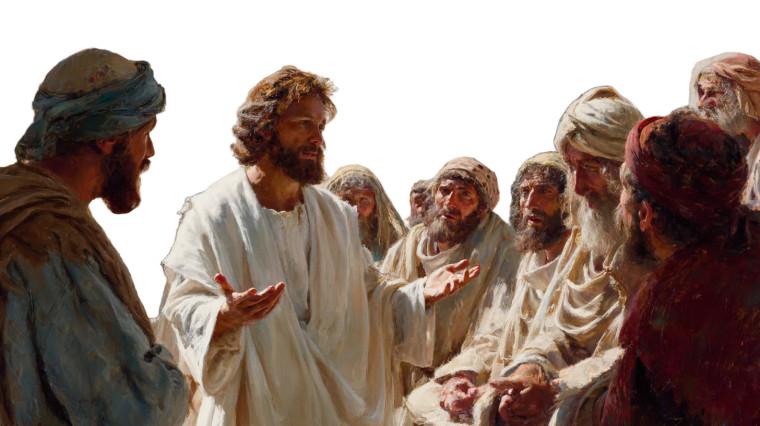 Jesus With Disciples V7 Vinyl Car Decal Sticker – Waterproof & UV-Resistant 