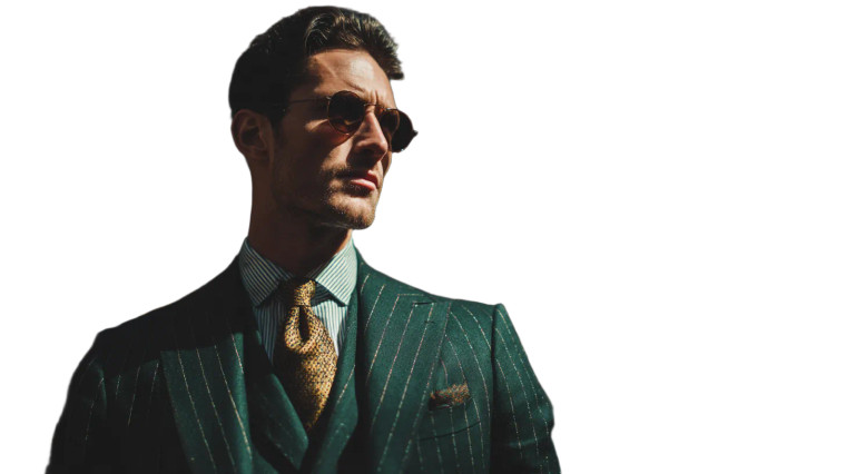 Italian Male Model V9 Vinyl Car Decal Sticker – Waterproof & UV-Resistant 