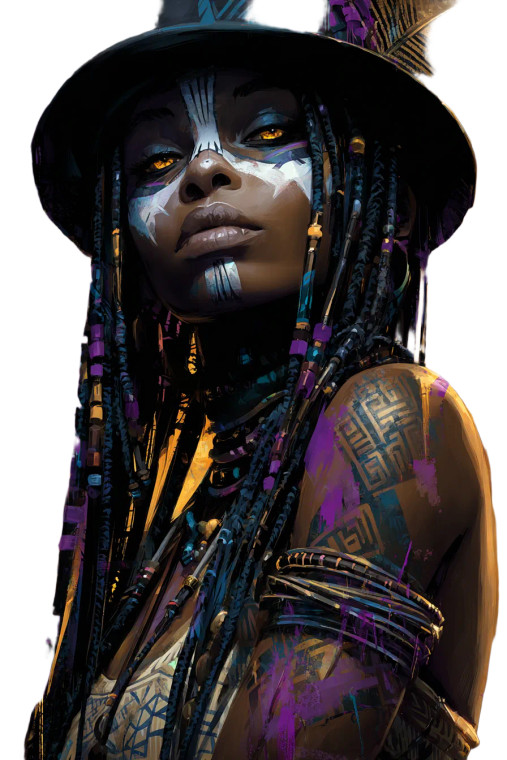 Voodoo Witch Doctor V2 Vinyl Car Decal Sticker – Waterproof & UV-Resistant 