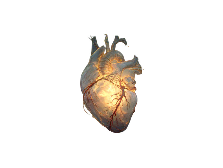 Mystical Heart Vinyl Car Decal Sticker – Waterproof & UV-Resistant 