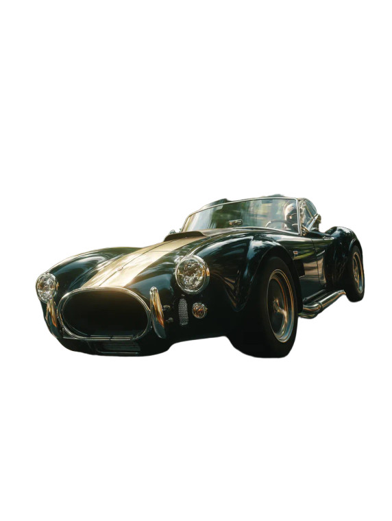 Classic Sportscar Speed Vinyl Car Decal Sticker – Waterproof & UV-Resistant 