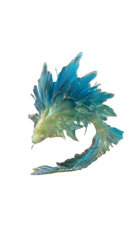 Luminous Seedfish Vinyl Car Decal Sticker – Waterproof & UV-Resistant 