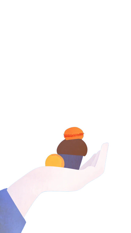 Tender Hand Offering Vinyl Car Decal Sticker – Waterproof & UV-Resistant 