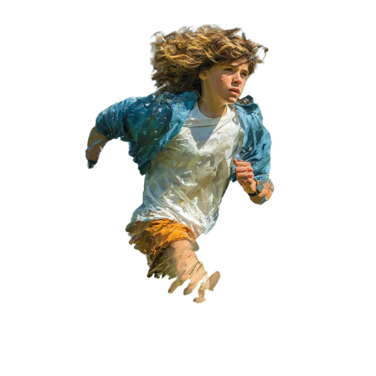 Runner Vinyl Car Decal Sticker – Waterproof & UV-Resistant 