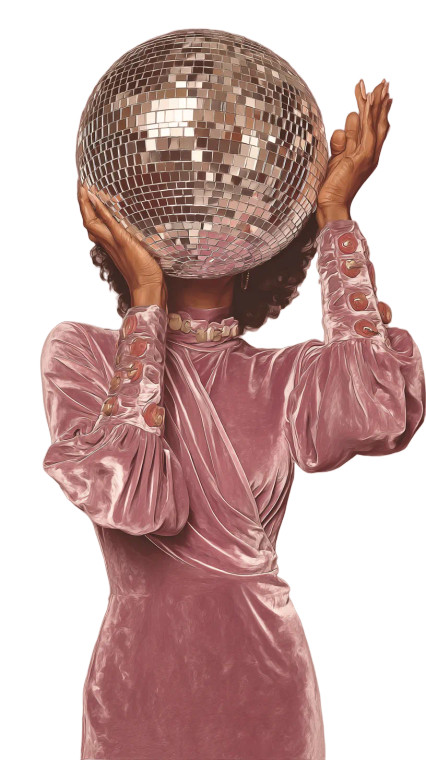 Disco Ball Dancer V2 Vinyl Car Decal Sticker – Waterproof & UV-Resistant 