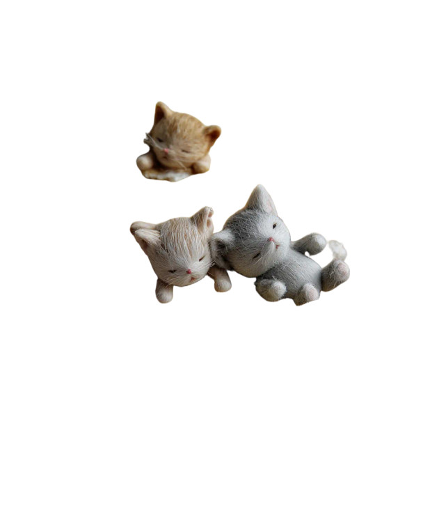 Tiny Kitten Toys Vinyl Car Decal Sticker – Waterproof & UV-Resistant 