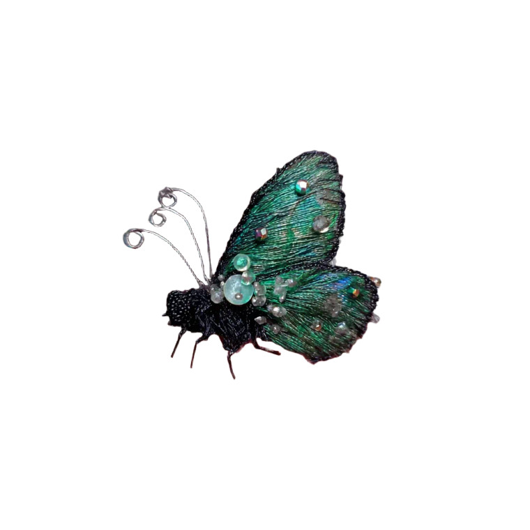 Butterfly Peacock Hybrid Vinyl Car Decal Sticker – Waterproof & UV-Resistant 