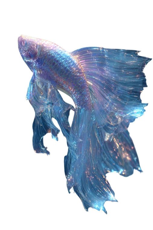 Luminous Bioluminescent Fish Vinyl Car Decal Sticker – Waterproof & UV-Resistant 