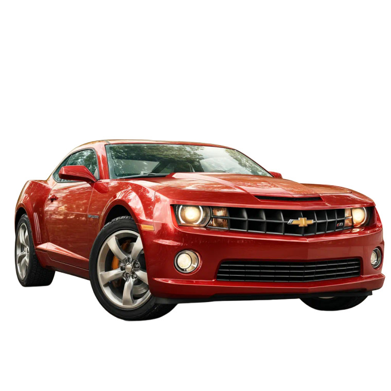 Red Car V4 Vinyl Car Decal Sticker – Waterproof & UV-Resistant 