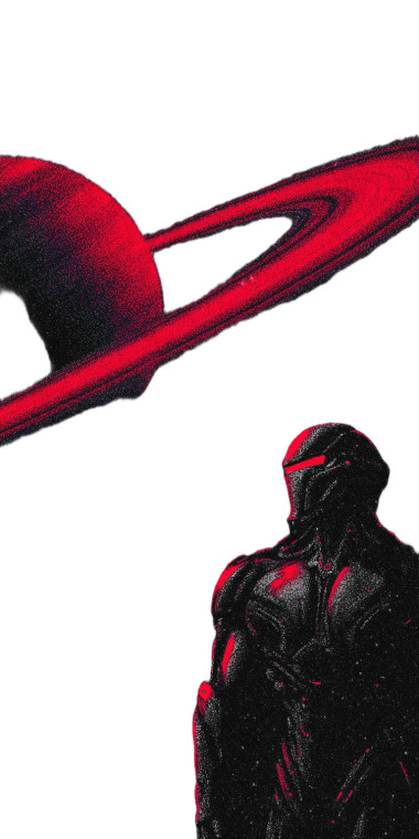 Ultron Space Art Vinyl Car Decal Sticker – Waterproof & UV-Resistant 