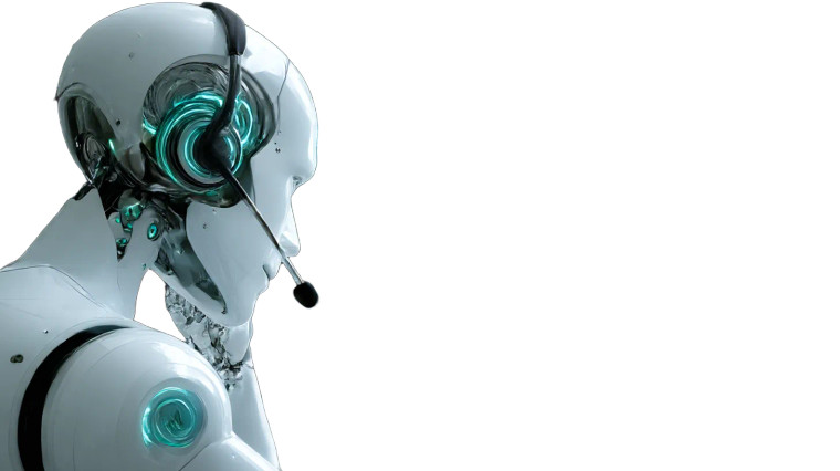 Robotic Support Employee Vinyl Car Decal Sticker – Waterproof & UV-Resistant 