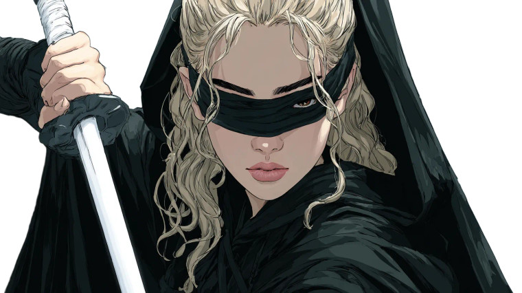 Blind Fantasy Warrior Vinyl Car Decal Sticker – Waterproof & UV-Resistant 