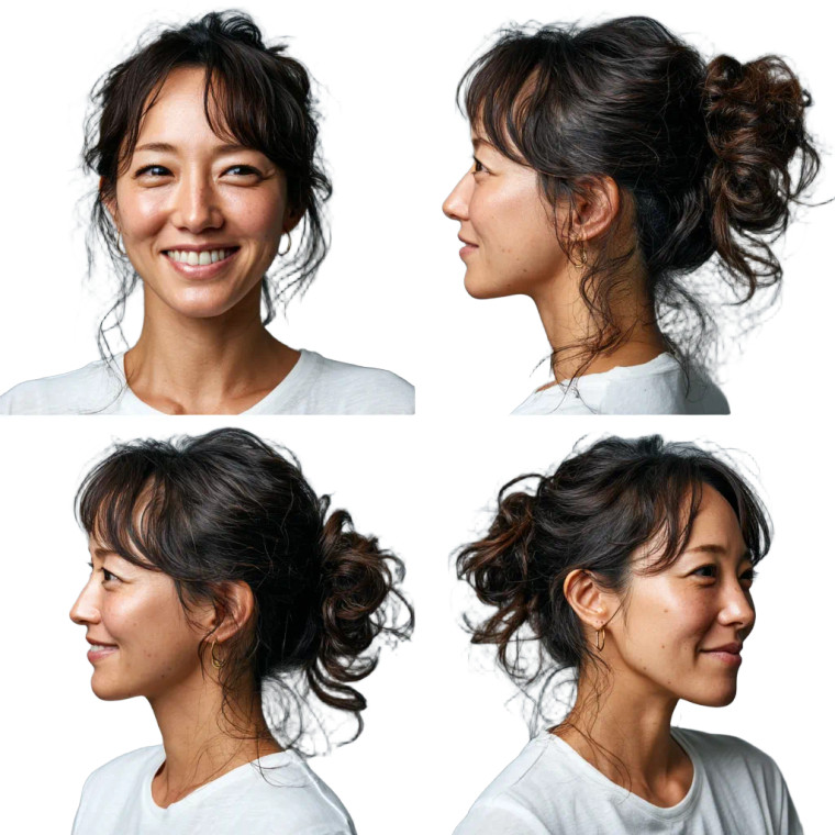 Japanese Female Scientist Vinyl Car Decal Sticker – Waterproof & UV-Resistant 