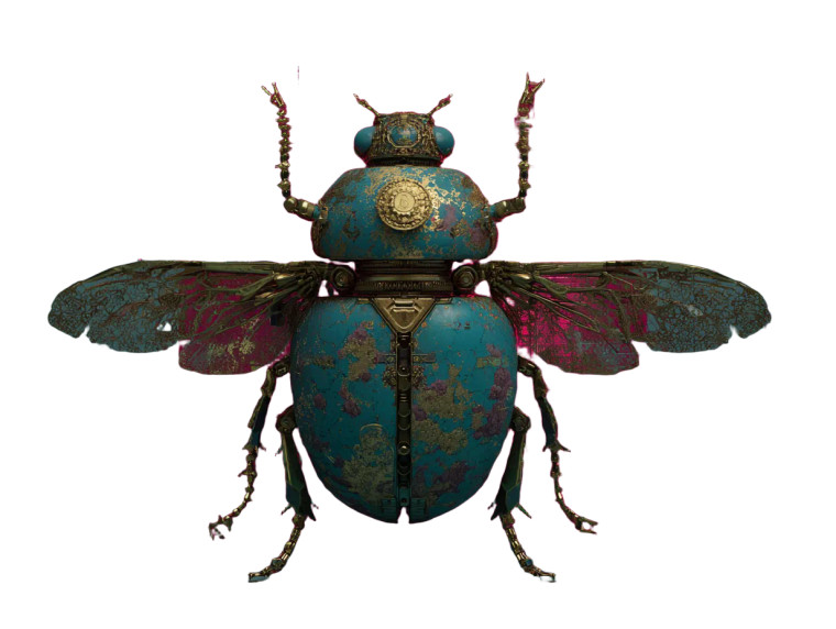 Cyberpunk Dalí Dream Vinyl Car Decal Sticker – Waterproof & UV-Resistant 