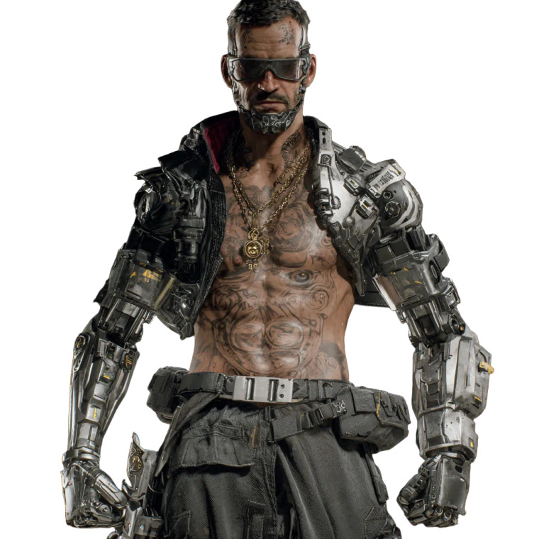 Cybernetic Berserker Vinyl Car Decal Sticker – Waterproof & UV-Resistant 