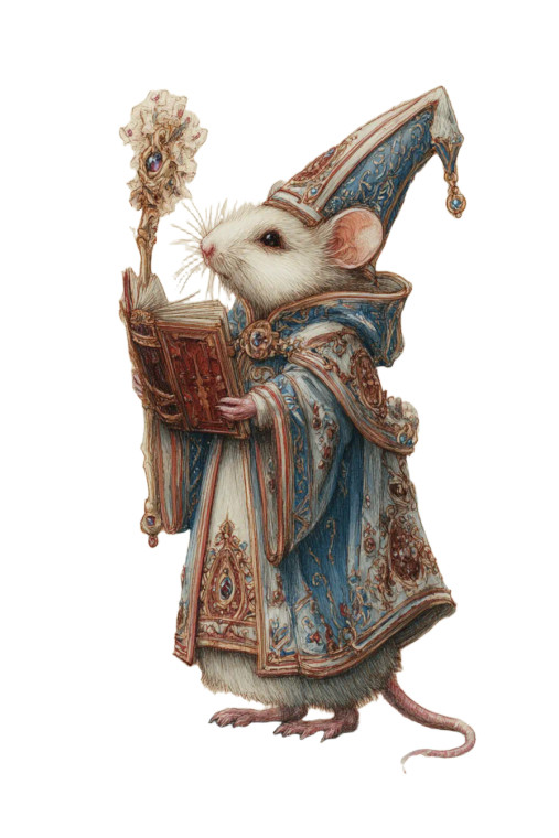 Wizard Dormouse V14 Vinyl Car Decal Sticker – Waterproof & UV-Resistant 