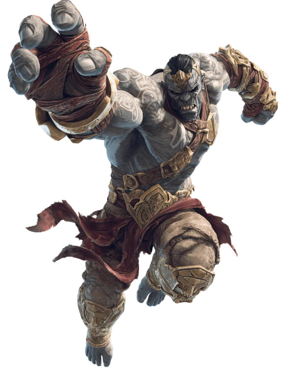 Dark Fantasy Orc V4 Vinyl Car Decal Sticker – Waterproof & UV-Resistant 