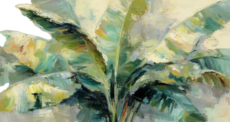 Tropical Banana Palm Vinyl Car Decal Sticker – Waterproof & UV-Resistant 