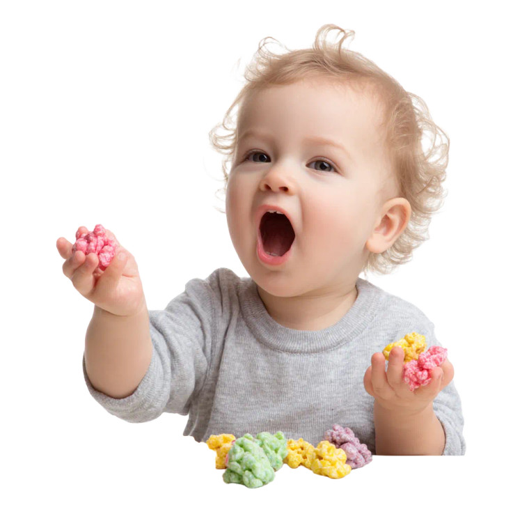 Happy Baby Eating Vinyl Car Decal Sticker – Waterproof & UV-Resistant 