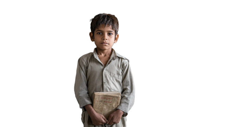 Determined Schoolboy Vinyl Car Decal Sticker – Waterproof & UV-Resistant 