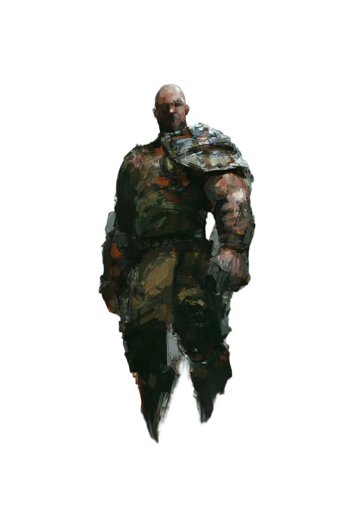 Postapocalyptic Guardian Vinyl Car Decal Sticker – Waterproof & UV-Resistant 