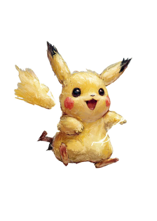 Pikachu V36 Vinyl Car Decal Sticker – Waterproof & UV-Resistant 