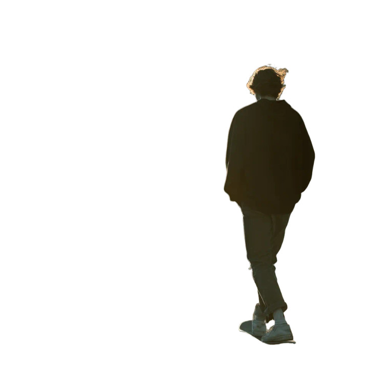 Skateboarding Young Man Vinyl Car Decal Sticker – Waterproof & UV-Resistant 6.826666666666667"