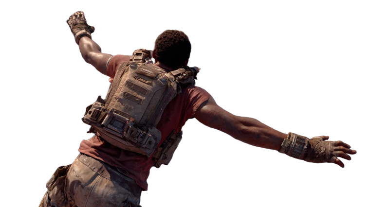 Cyberpunk Skydiver Vinyl Car Decal Sticker – Waterproof & UV-Resistant 5.4