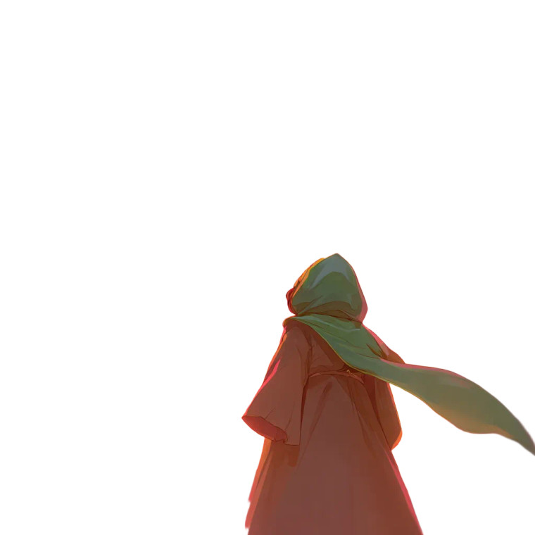 Cloaked Figure View Vinyl Car Decal Sticker – Waterproof & UV-Resistant 6.826666666666667"