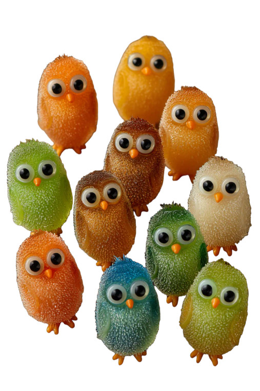 Whimsical Clay Figures Vinyl Car Decal Sticker – Waterproof & UV-Resistant 4.4