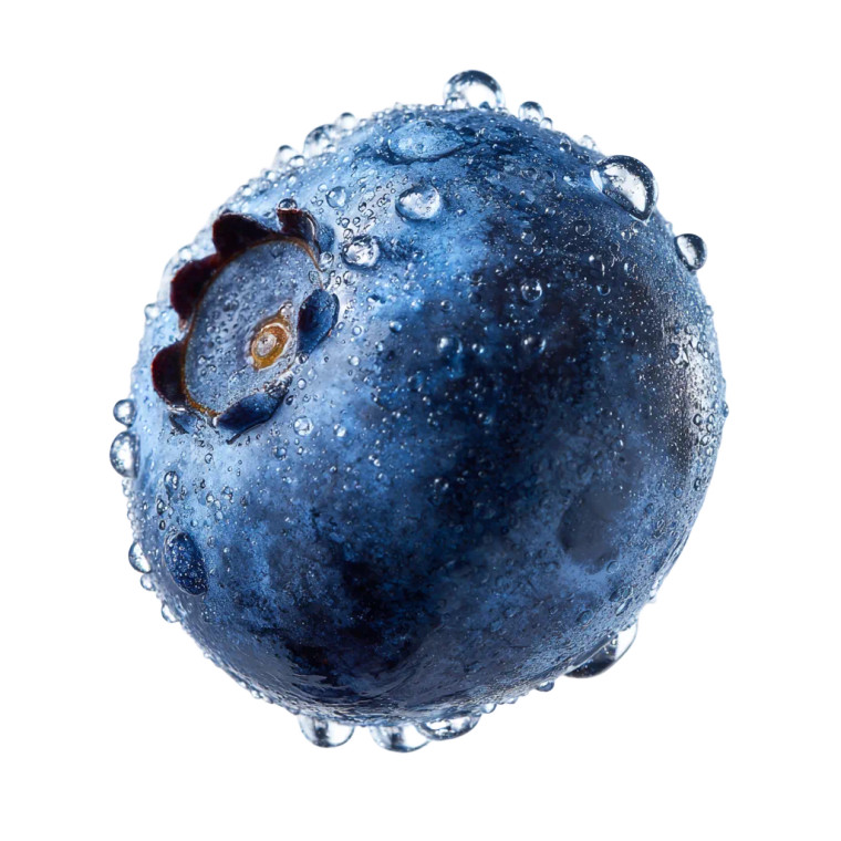 Floating Blueberry Vinyl Car Decal Sticker – Waterproof & UV-Resistant 3.4133333333333336"