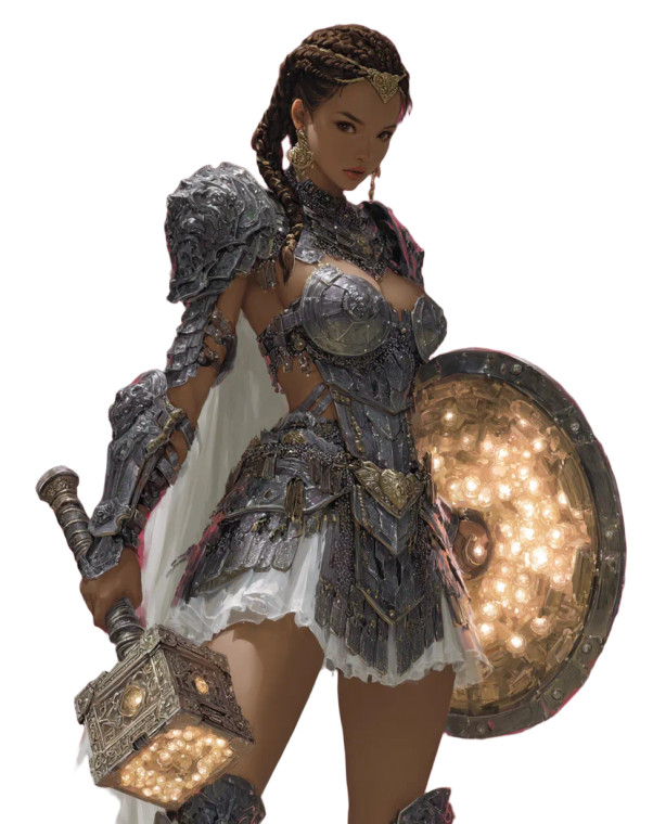 Dwarven Cleric V3 Vinyl Car Decal Sticker – Waterproof & UV-Resistant 4.1066666666666665"