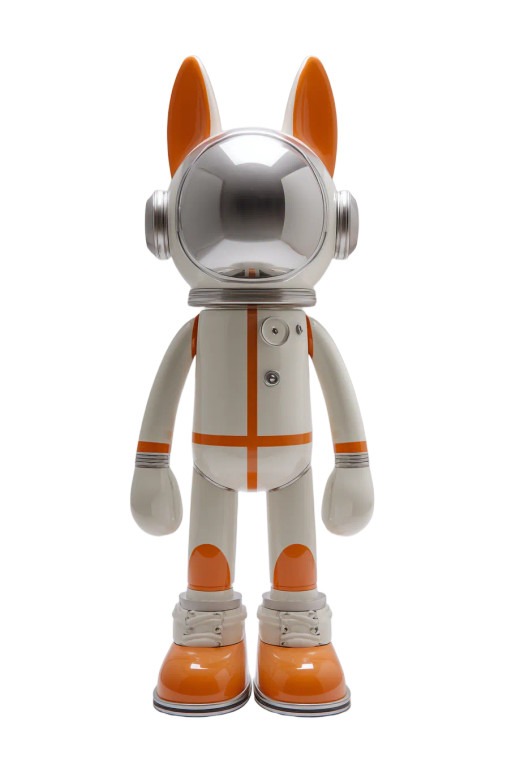 Dog Astronaut V2 Vinyl Car Decal Sticker – Waterproof & UV-Resistant 4.4
