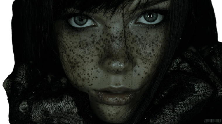 Freckled Beauty Vinyl Car Decal Sticker – Waterproof & UV-Resistant 5.4