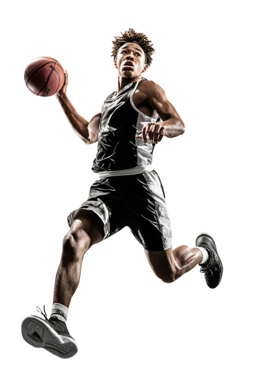 Basketball Dunk V2 Vinyl Car Decal Sticker – Waterproof & UV-Resistant 8.96"