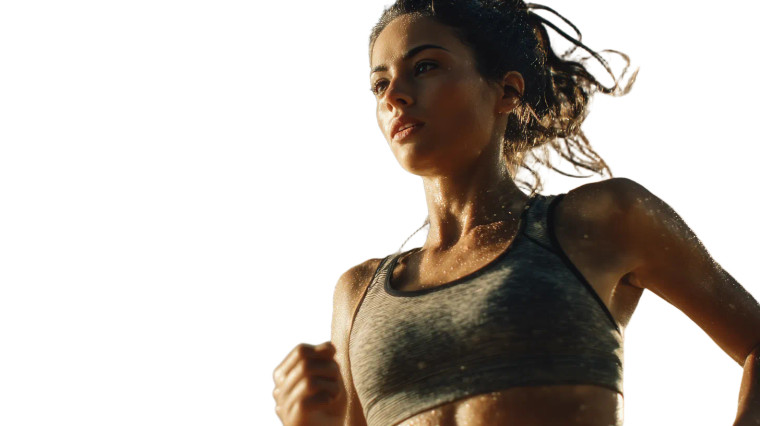 Marathon Runner V6 Vinyl Car Decal Sticker – Waterproof & UV-Resistant 5.4