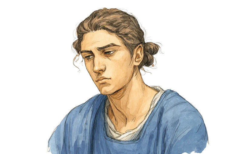 Roman Hipster Teen Vinyl Car Decal Sticker – Waterproof & UV-Resistant 2.986666666666667"