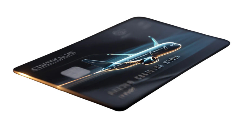 Premium Holographic Credit Card Vinyl Car Decal Sticker – Waterproof & UV-Resistant 5.4