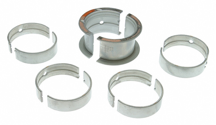 Mahle Clevite Crankshaft Main Bearing MS-909HX High Performance; For Use With Small Block Chevy Engines; Bearing Has 0.001 Inch More Oil Clearance Than Standard; Tri-Metal; Complete Set Of Main Bearings