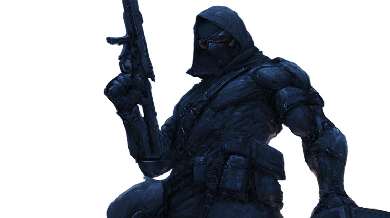 Mysterious Black Soldier Vinyl Car Decal Sticker – Waterproof & UV-Resistant 5.4