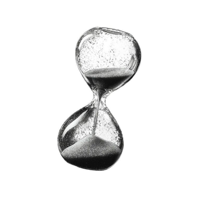Tilted Hourglass V2 Vinyl Car Decal Sticker – Waterproof & UV-Resistant 6.826666666666667"