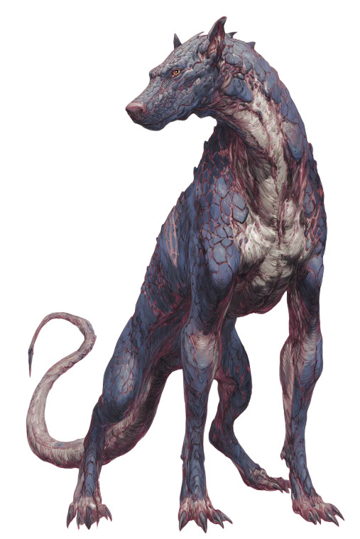 Scaled War-Hound V2 Vinyl Car Decal Sticker – Waterproof & UV-Resistant 8.96"