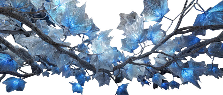 Futuristic Solar Trees Vinyl Car Decal Sticker – Waterproof & UV-Resistant 2.