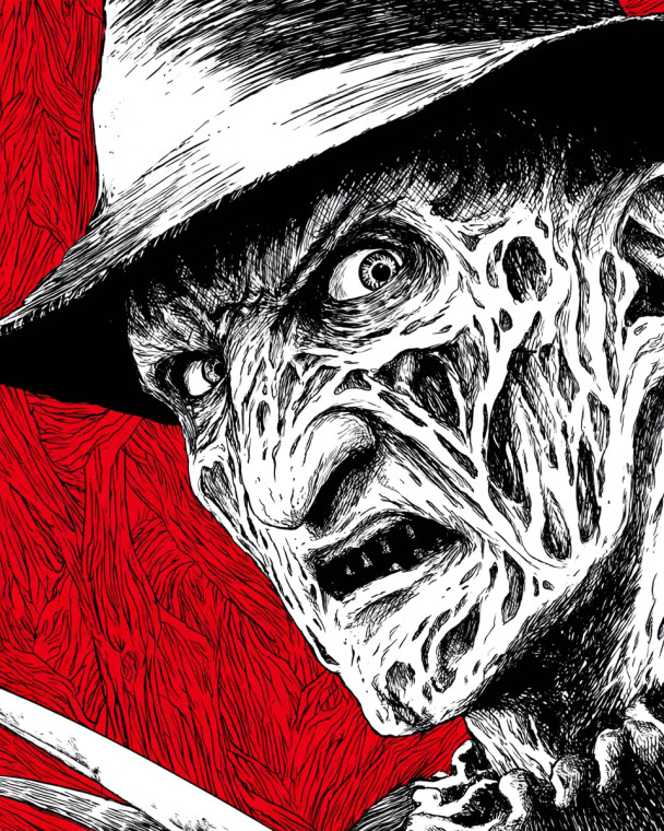 Freddy Krueger Ito Vinyl Car Decal Sticker – Waterproof & UV-Resistant 4.0"