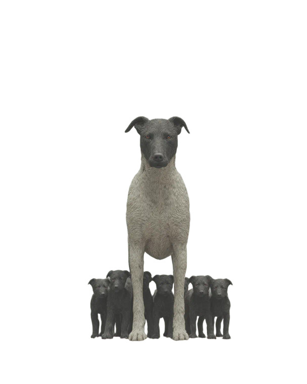 Determined Dog Leader Vinyl Car Decal Sticker – Waterproof & UV-Resistant 8.0"