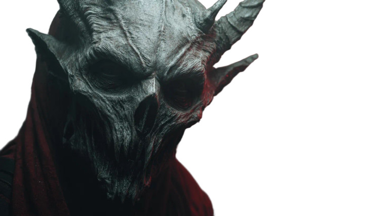 Scary Demon V3 Vinyl Car Decal Sticker – Waterproof & UV-Resistant 5.4